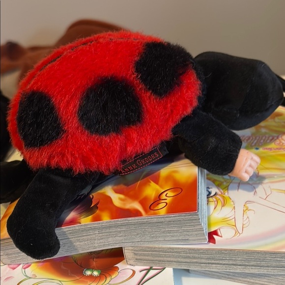 Vintage 1998 Anne geddes Ladybug Plush Doll - Picture 2 of 3